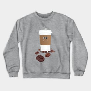 Happy Coffee Crewneck Sweatshirt